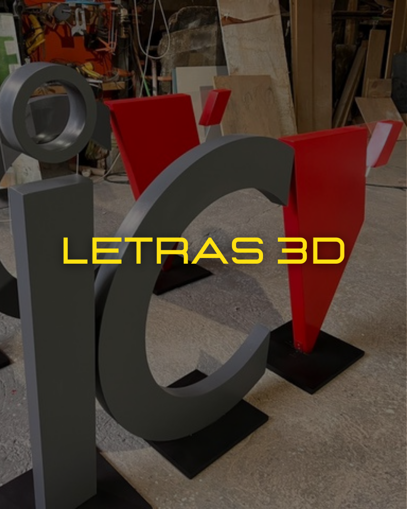 LETRAS 3D
