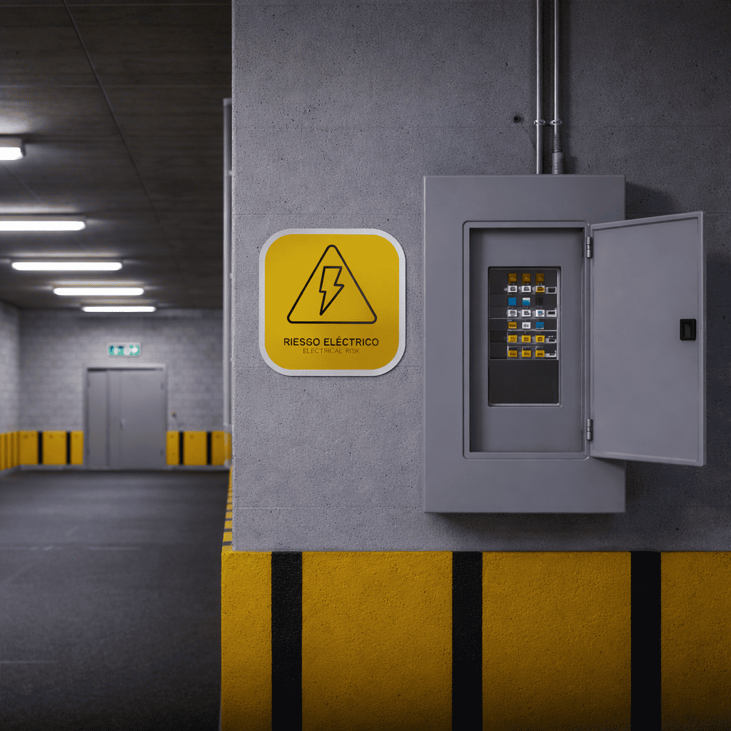 SEÑALETICA - RIESGO ELECTRICO